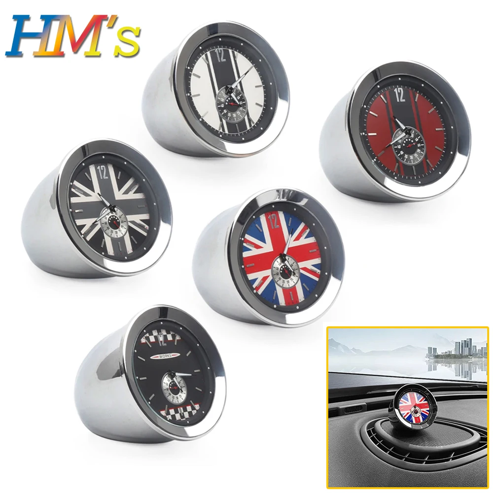 

Car Interior Universal Decorative Clock For MINI Cooper One JCW Clubman Countryman F55 F56 R56 R60 Accessories