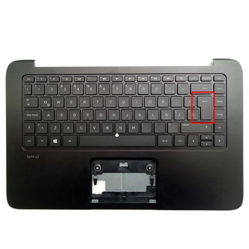 Imagem -04 - Computador Portátil para hp Split x2 13-m100 13-g000 13-f000 13-m001tu Computador Portátil Case Palmrest Superior 737219001 Preto