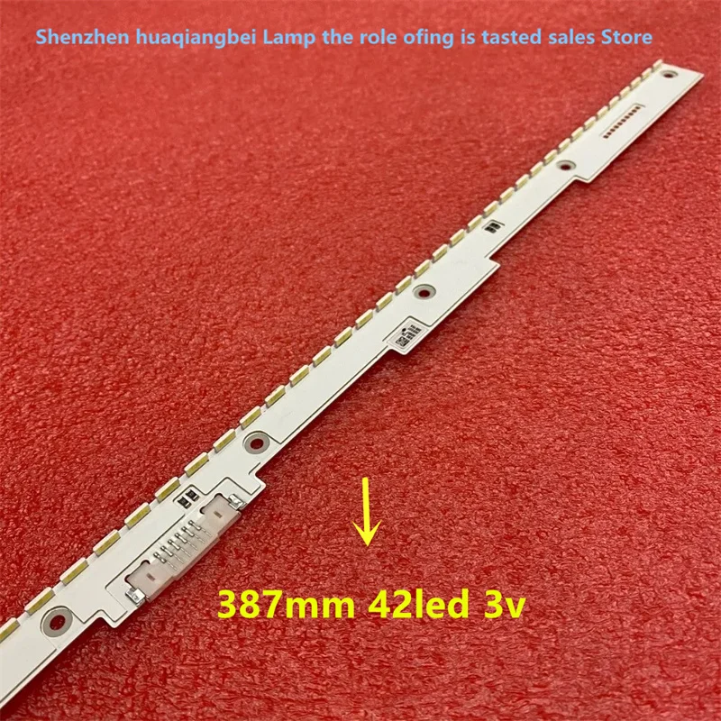 New 42LED 387mm LED strip for Samsung UE32M5502 UE32K5600 UE32K5500 BN96-39515A BN96-39513A V6EY_320SM0_LED42_R4 LM41-00501A