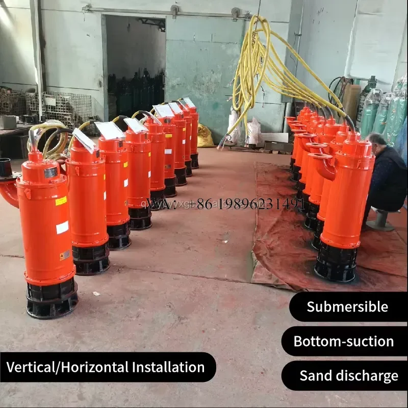 Wmwmnu for High Volume Bottom Suction Submersible Centrifugal High Pressure Multistage Waste Water Pump Variable Frequency