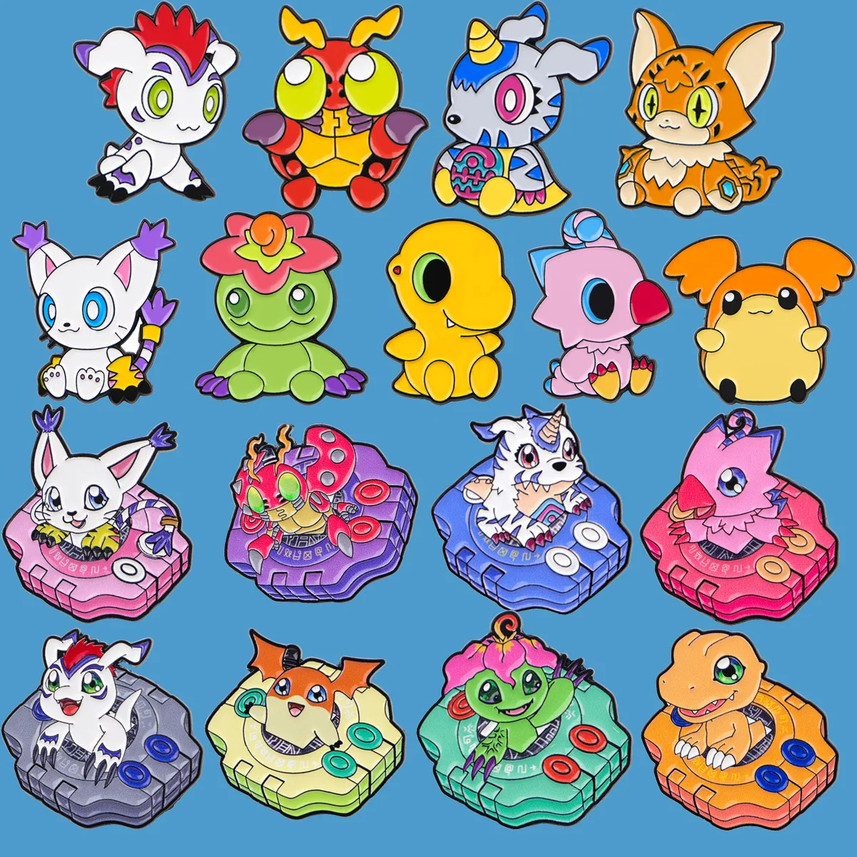 Gemischtes 17-teiliges Anime-Emaille-Pin-Set: Abenteuer-Spiel-Cartoon-Anstecknadeln, niedliche Abzeichen und Broschen für Kleidung, Rucksäcke, Schmuckgeschenke für Freunde – Detail 11