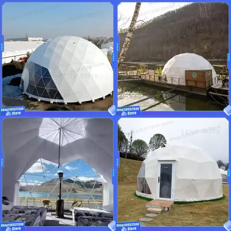 New Arrival Domo Tent with Fire Retardant & UV Resistant Coating Easy Installation for Outdoor Festivals Hotels & Exhibitions