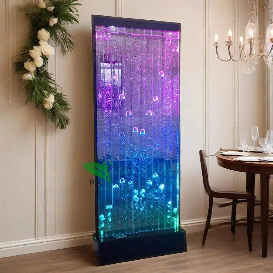

Customization.Wedding Background LED RGB Color Changing Acrylic Water Bubble Panel Wall Wedding Decorations