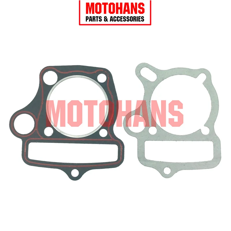 BX20080015 5 SETS C125 54MM BORE CYLINDER AND HEAD GASKET FOR ATV DIRT BIKE CUBS