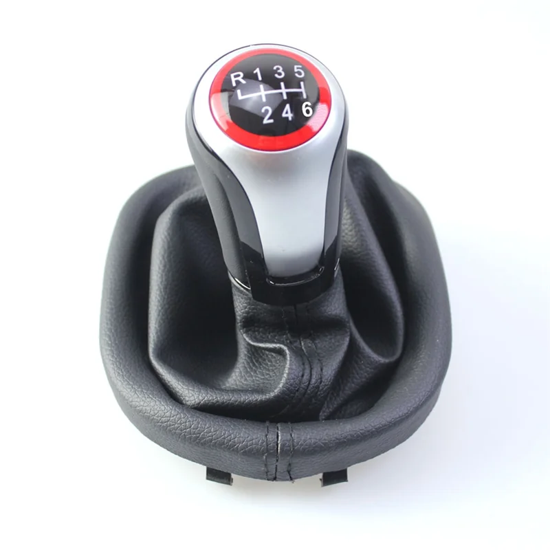

Ручка переключения передач MT 5/6 скоростей для VW Touran 2003-2010 для CADDY II MK2 2004-2009 с чехлом багажника, Стайлинг автомобиля, 6 скоростей