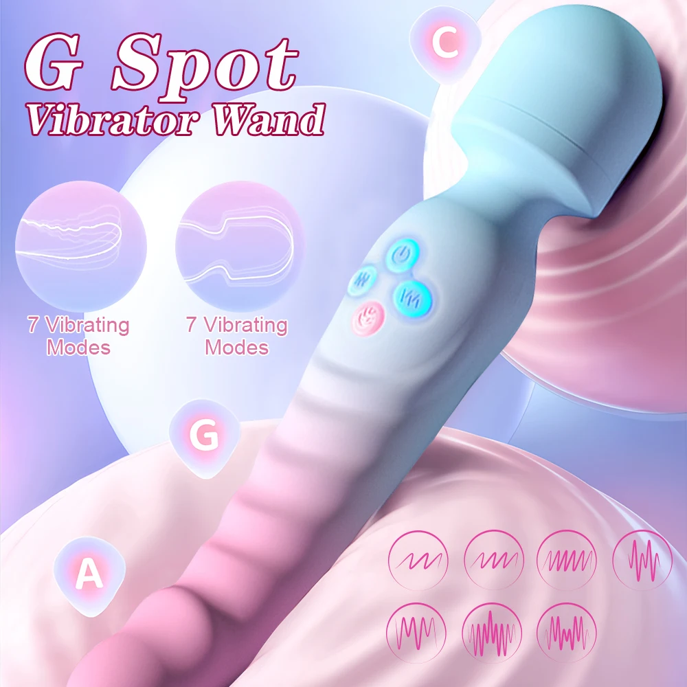 AIERLE AV Vibrator Dildos Sex Machine Powerful Magic Wand Clitoris G Spot Stimulator Female Vagina Massager Woman Adults Sex Toy_voghion.com
