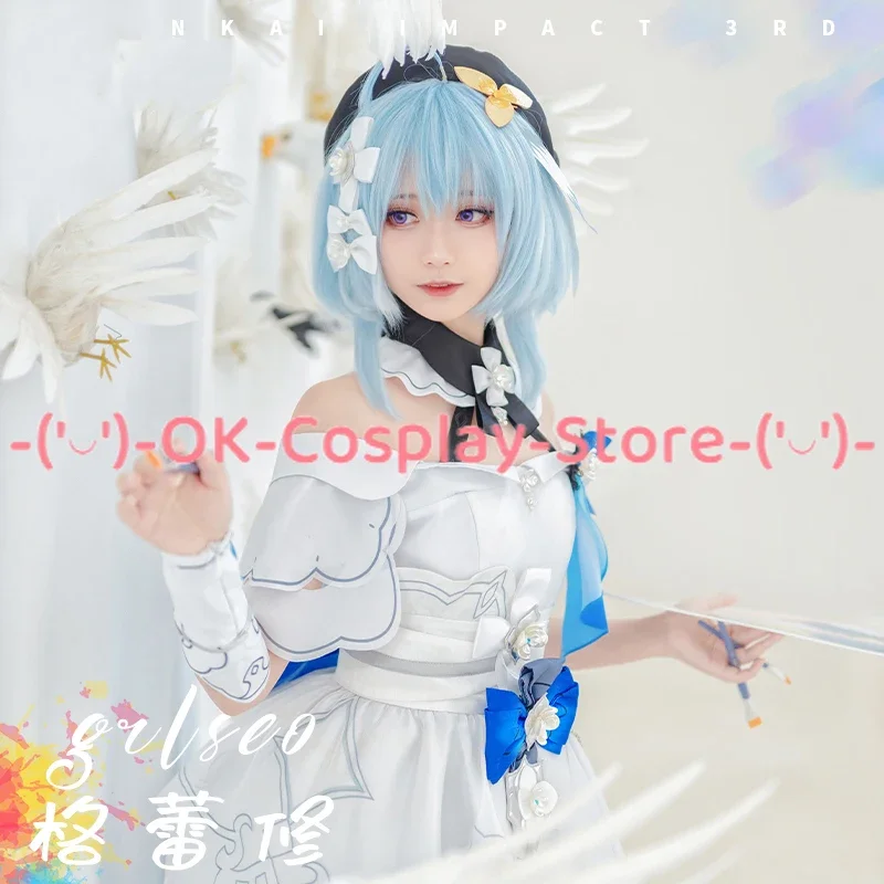 Game Honkai Impact 3 Griseo Cosplay Costumes Women Cute Party Dress Suit Halloween Carnival Uniforms Custom Made