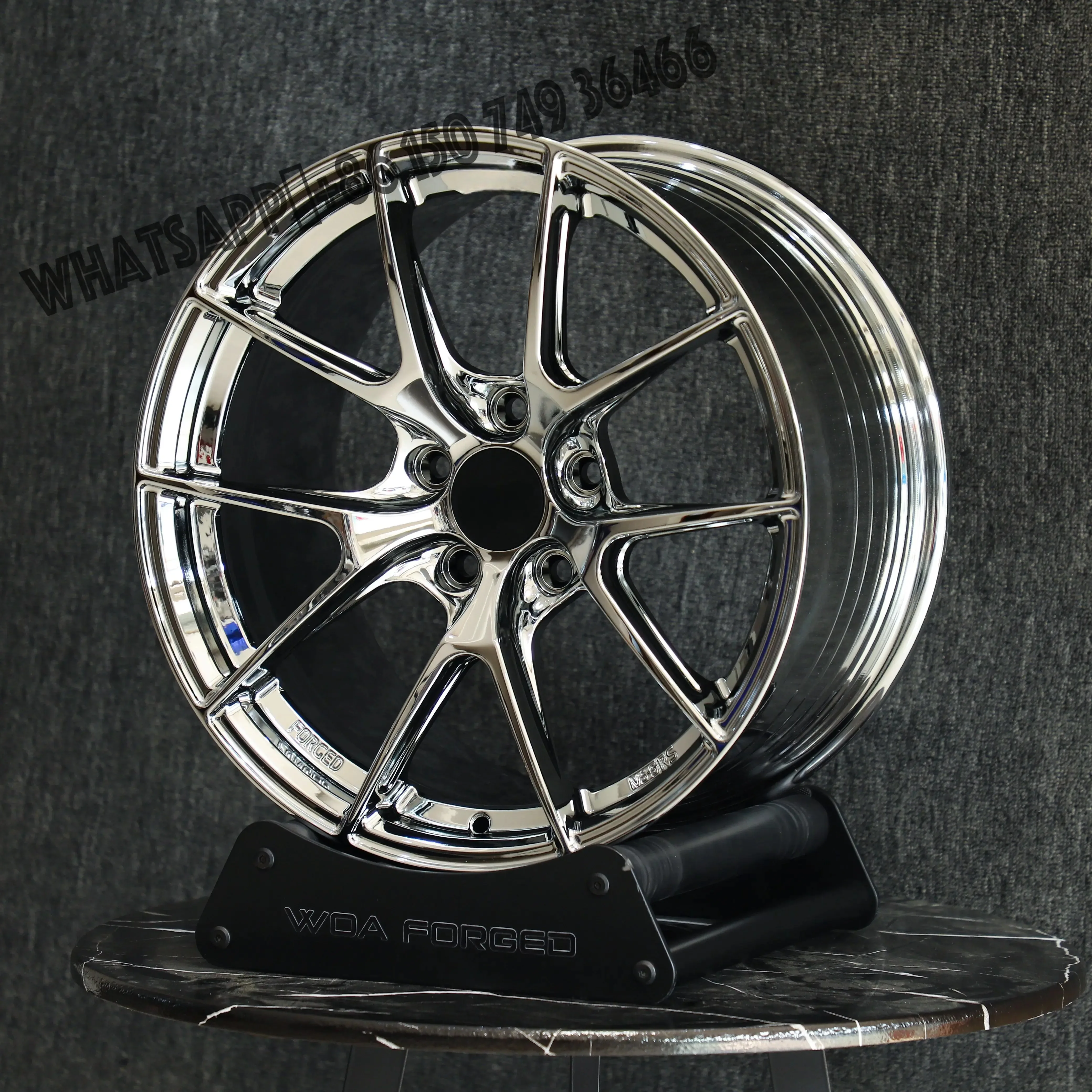 خفيفة الوزن مخصصة T6061 مقعرة تصميم الحافات قطعة واحدة مزورة عجلات السباق 5*112 الحافات 19 20 21 بوصة لسيارات bmw G80 M3 G82 M4 M2 G87 #2