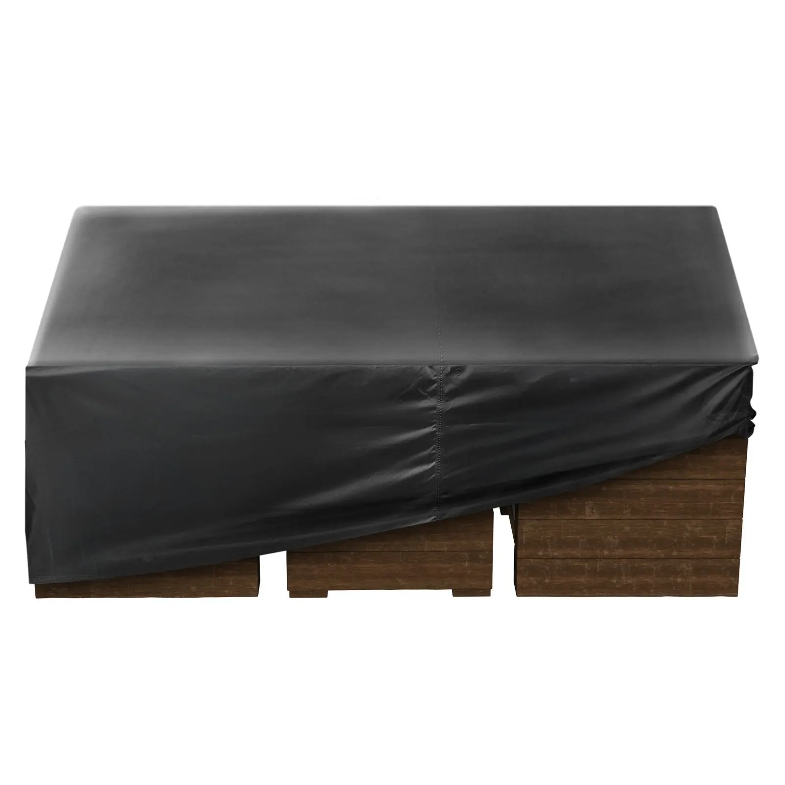 Patio Furniture Cover, 420D Heavy Duty Waterproof Outdoor Dining Table and Chairs Cover, Large Squre Patio Table Covers with