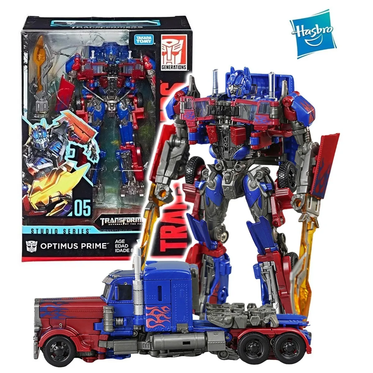 

In Stock Transformers Original Series Optimus Prime Galvatron Sideway 18cm Action Figure Model Toys Children Toys Hobby Gift