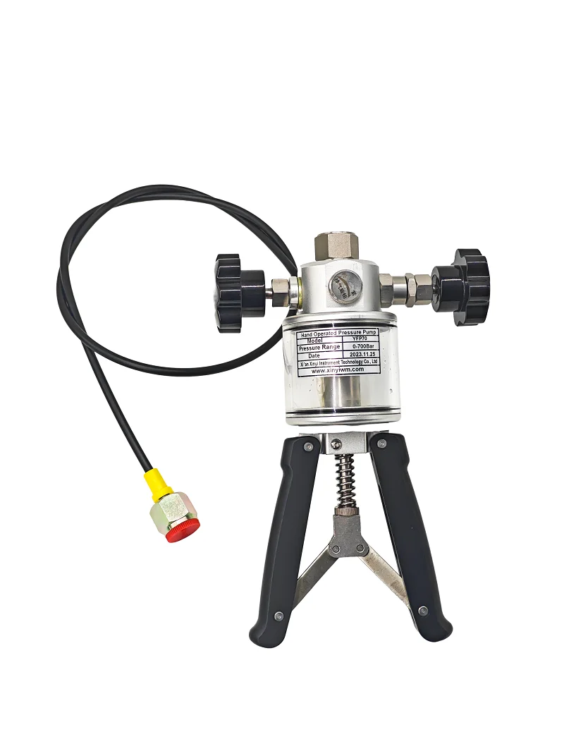 New Hydraulic 700 bar High-Pressure Manual Pump Pressure Vacuum Manual Pump