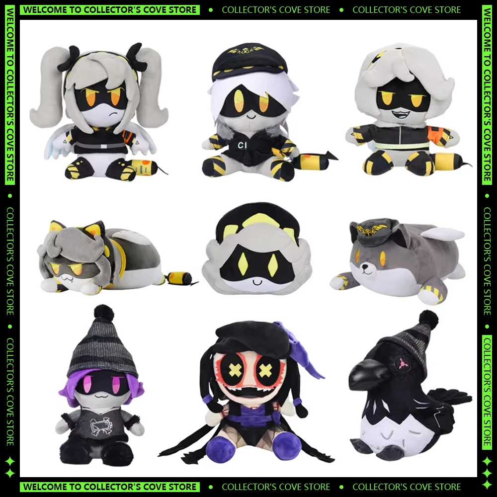 Murder Drones Anime Kawaii Plush Toy Cartoon Plushie Toys Animation Plush Doll Soft Dolls Gift for Kids Christmas Ornament Toy