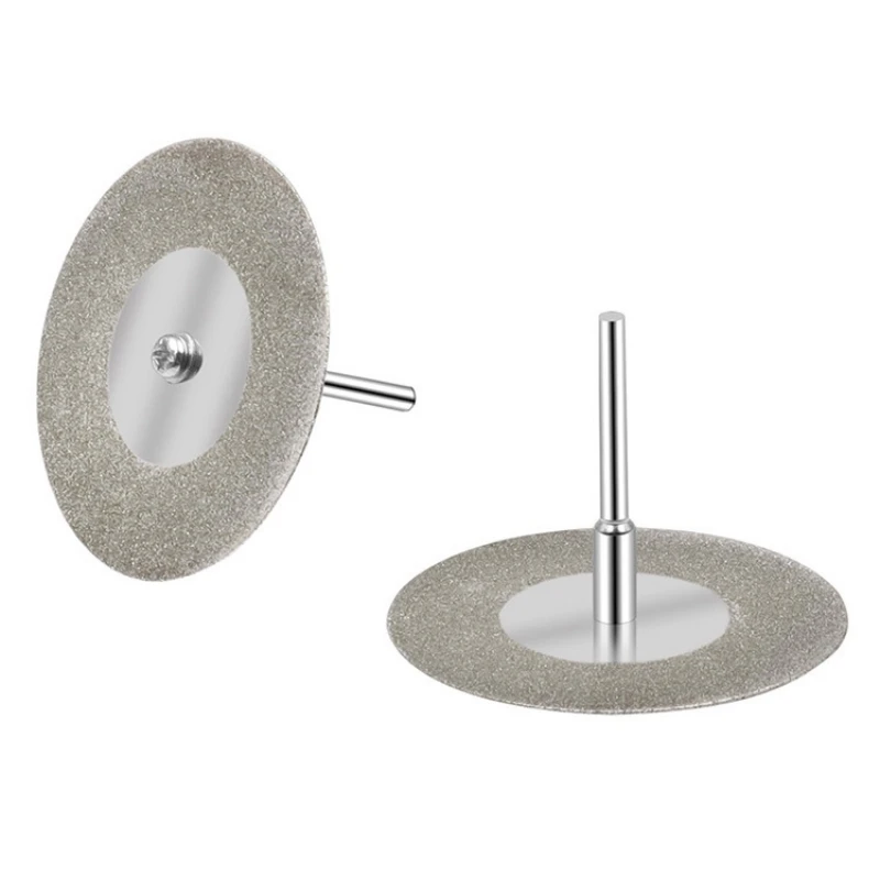 40/50/60mm Diamond Grinding Wheel Metal Cutting Disc Slice Accessories For Rotary Tool With 1 Arbor Shaft Multi-purpose