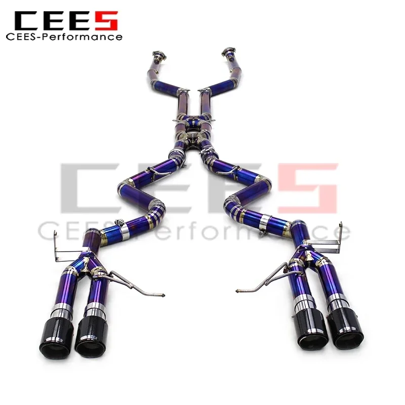 

cees 2.5Inch Catback Exhaust Pipes for BMW M3 E90/E92/E93 4.0L 2008-2013 Performance X Pipe Exhaust System SUS304/Titanium