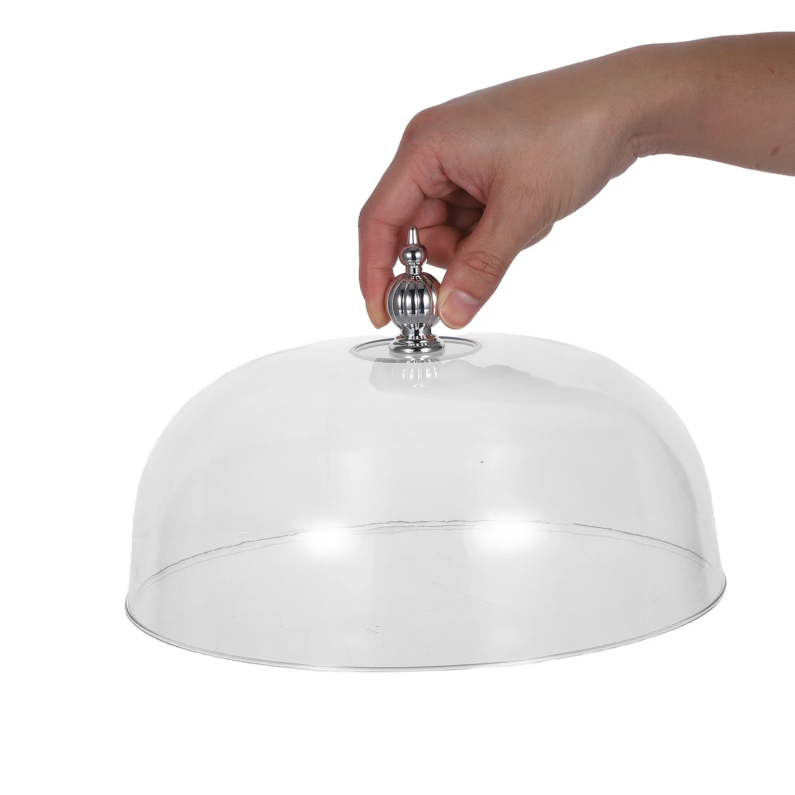 

Clear Cake Dome High Temperature Resistant Food Cover Clear Cake Plate Dome Replacement Dessert Display Cloche for Birthday