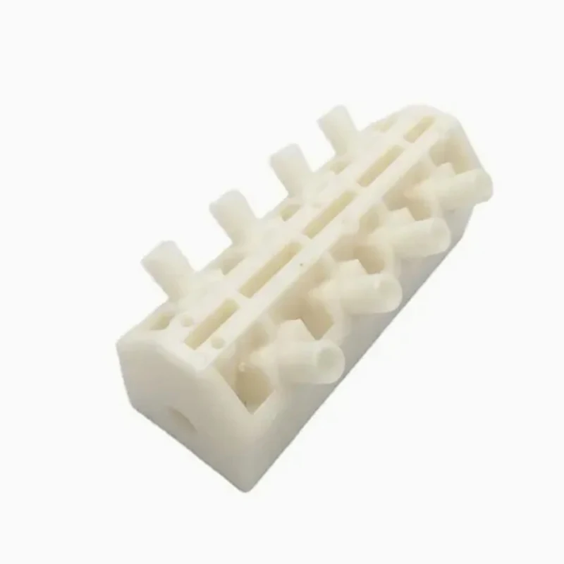 

Custom machined nylon/PP plastic precision injection molded multi-way joint parts