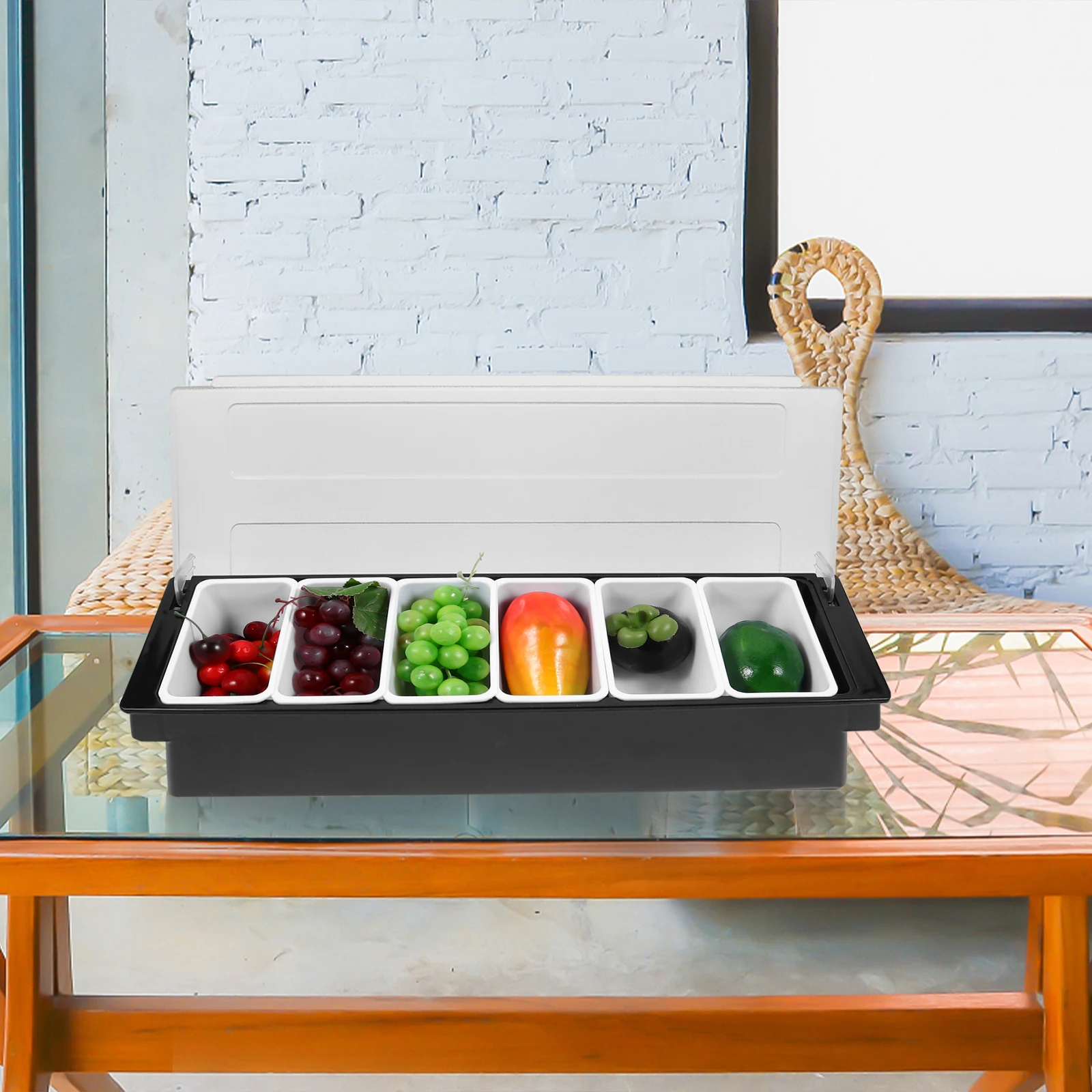 

Fresh Fruit Box Unmanned Goods Storage Preservation Veggie Tray Onion Container Containers Saver Travel Food Sealed