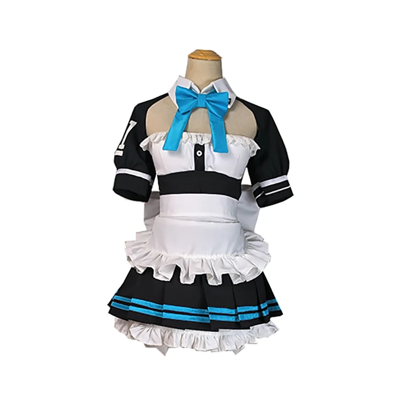 

Game Blue Archive Itinose Asena Cosplay Costume Women Cute Maid Dress Halloween Party Suit Anime Clothing Custom Made