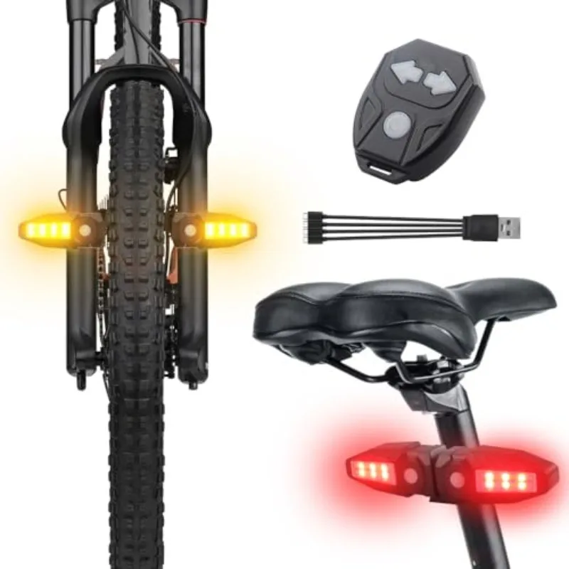 

Велосипедный задний фонарь OFFBONDAGE с поворотниками, беспроводным пультом ДУ, водонепроницаемый, перезаряжаемый, светодиодный, для MTB