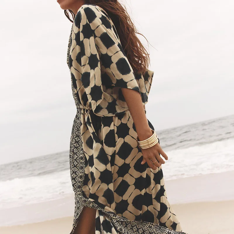 صيف جديد وصول رداء طويل Sle عطلة الدكتور المرأة Faion العرقية زي مرحلة الأداء ثوب للشباب البالغين