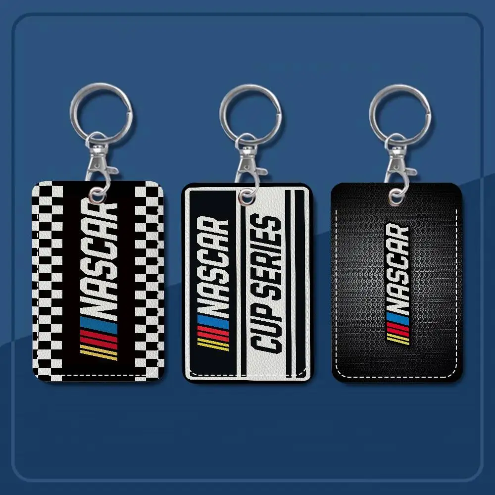 

N-NASCARS Racing Car 1pc INS Creative Cartoon Student Campus Card Holder For Meal Card, Bus Card, Work Card, Etc
