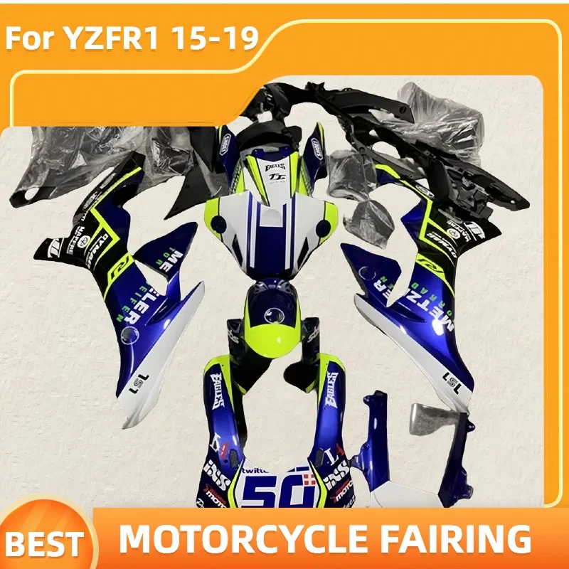 

Street Sport For YAMAHA YZF R1 15 16 17 18 19 100% Fit Fairings Bodywork YZFR1 2015 -2019 ABS Road Racing Aftermarket Parts