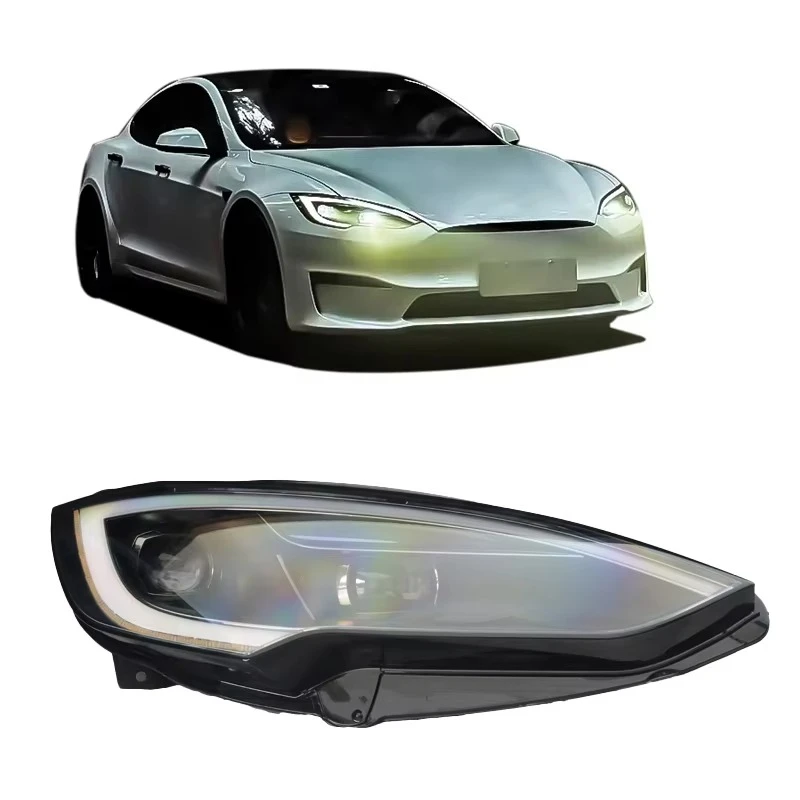 For Upgraded 2024 for Tesla Model S LED Headlights for 2014-2022 Model S Car Front Matrix Headlights
