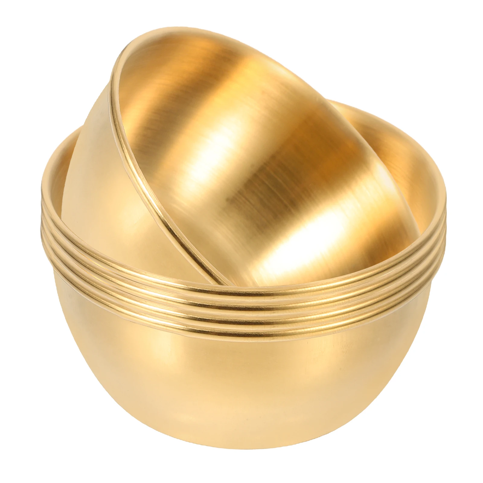 

5Pcs Stainless Steel Appetizer Plate Small Serving Dish for Condiments Dessert Soup Prepping Recipes Sauce Dishes Seasoning Bowl