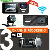 1080P WIFI&APP Dash Cam for Cars 2/3 Channel Car Dvr Camera night vision Front inside Rear View Camera Car Accessories
