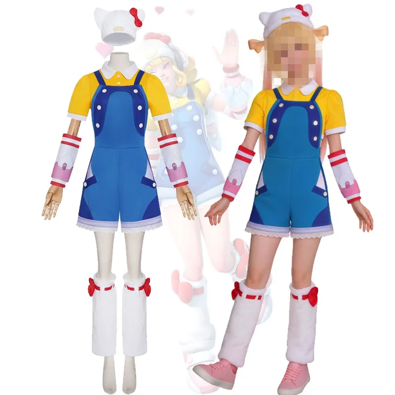 Spiele FPS Juno Cosplay Kostüm Hut OW2 Anime und Rollenspiel KTKT Linked Skin Junos Bühnenkostüme Karnevalsparty