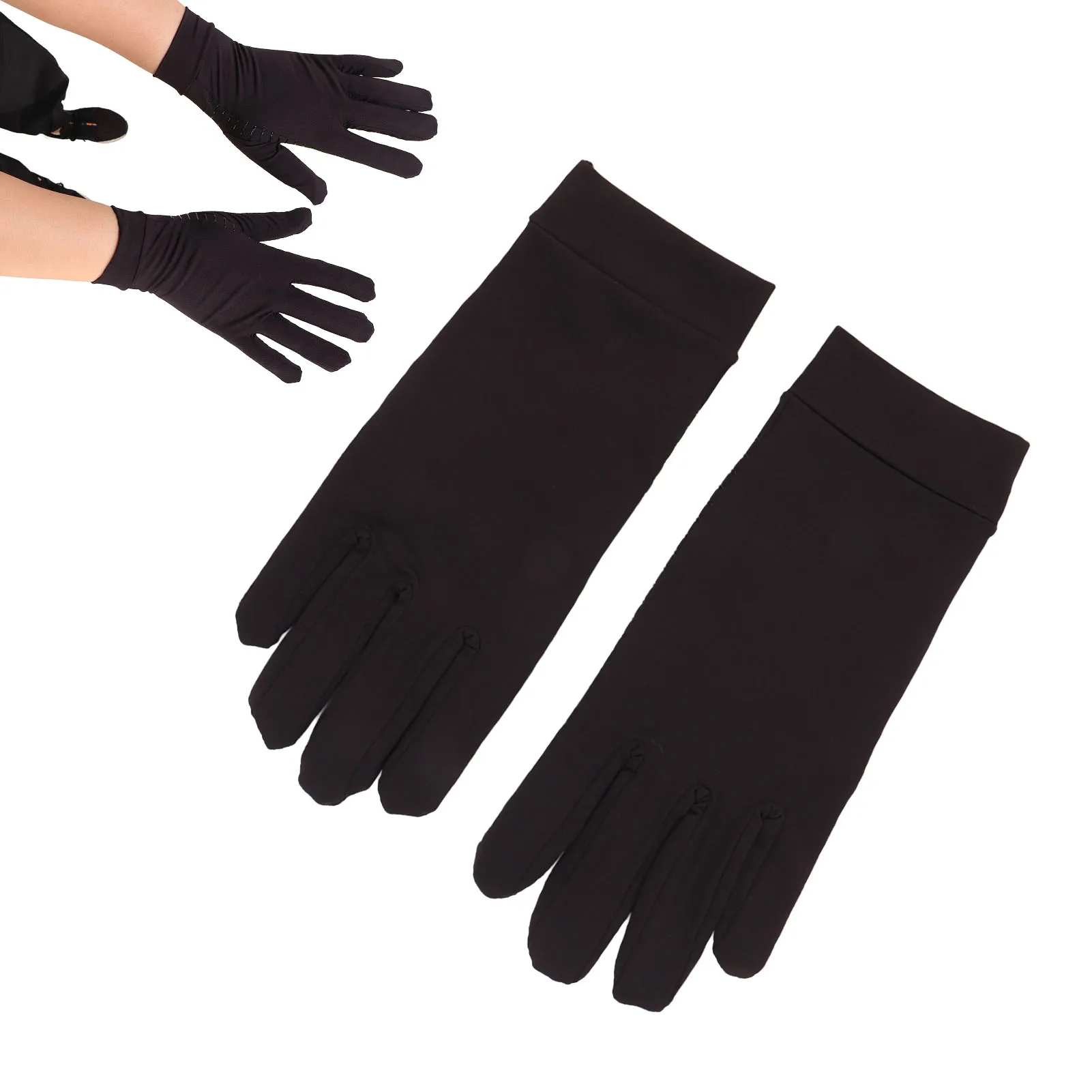 قفازات نحاسية كاملة الأصابع، قفازات ضغط للرجال والنساء لتخفيف آلام التهاب المفاصل لركوب الدراجات في الهواء الطلق