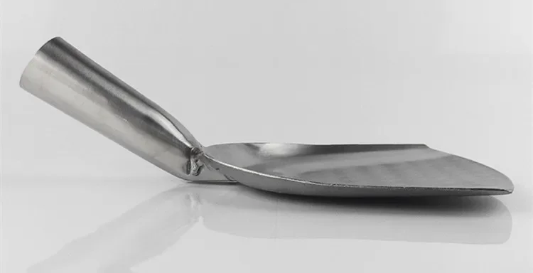 أداة مطبخ من الفولاذ المقاوم للصدأ ، مقبض طويل ، ملاعق طاه كبيرة ، أواني ، مجرفة كبيرة ، إكسسوارات مطبخ