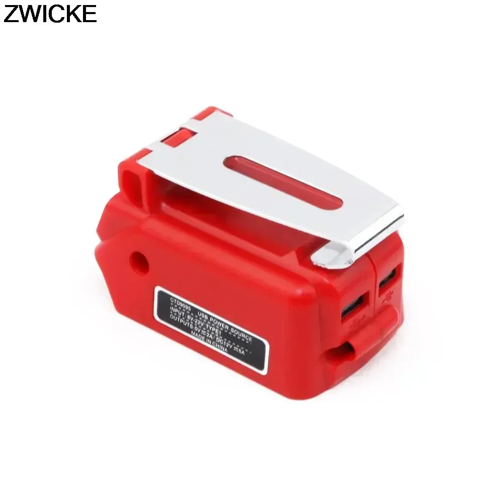 BD20V Lithium Battery Adapter 5A Outdoor Mobile Power Converter 18V20V Lithium Battery New Adapter with 12V DC Interface