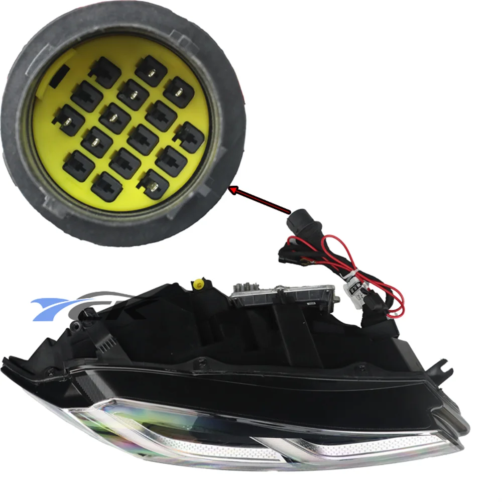 A pair Car Lights for Jaguar XF 2010-2014 Automotive Headlight Assemblies car accessories plug and play original Upgrade - Image 4