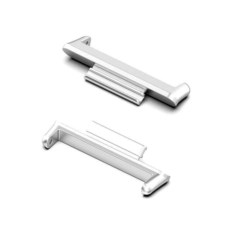 Adaptador de conector de correa de reloj, 2 piezas, Conector de Metal de repuesto, accesorios de pulsera