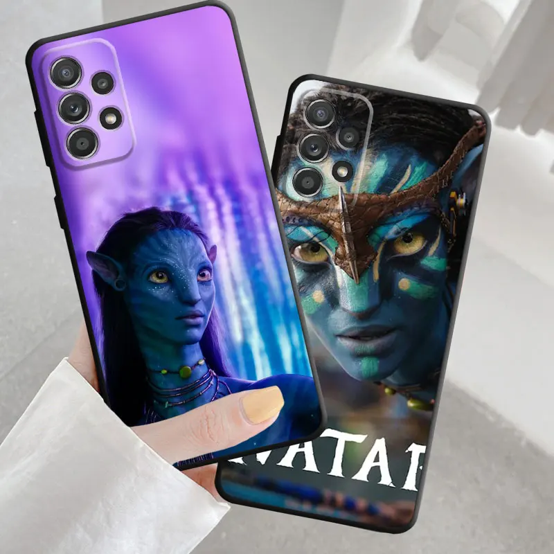 Phone Case for Samsung A12 A52 A14 A53 A71 A72 A11 A21 A33 A50 A70 Silicone Cover Avatar Two Movie Beautiful