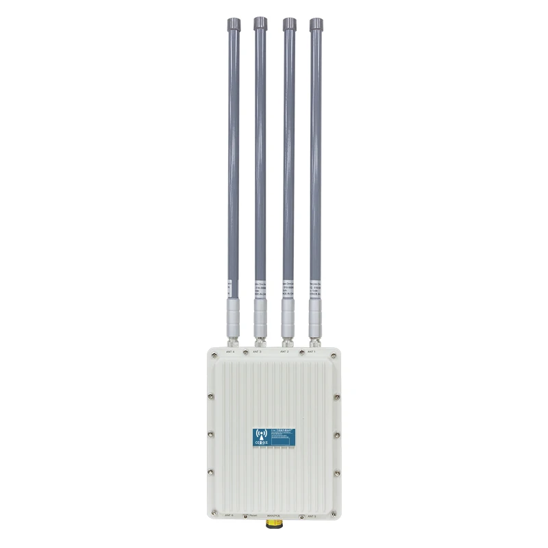 Dual Bands Outdoor CPE Base Station WiFi Signal Amplifier Wireless Bridge&Repeater Long-Range Access Point Router Support PoE