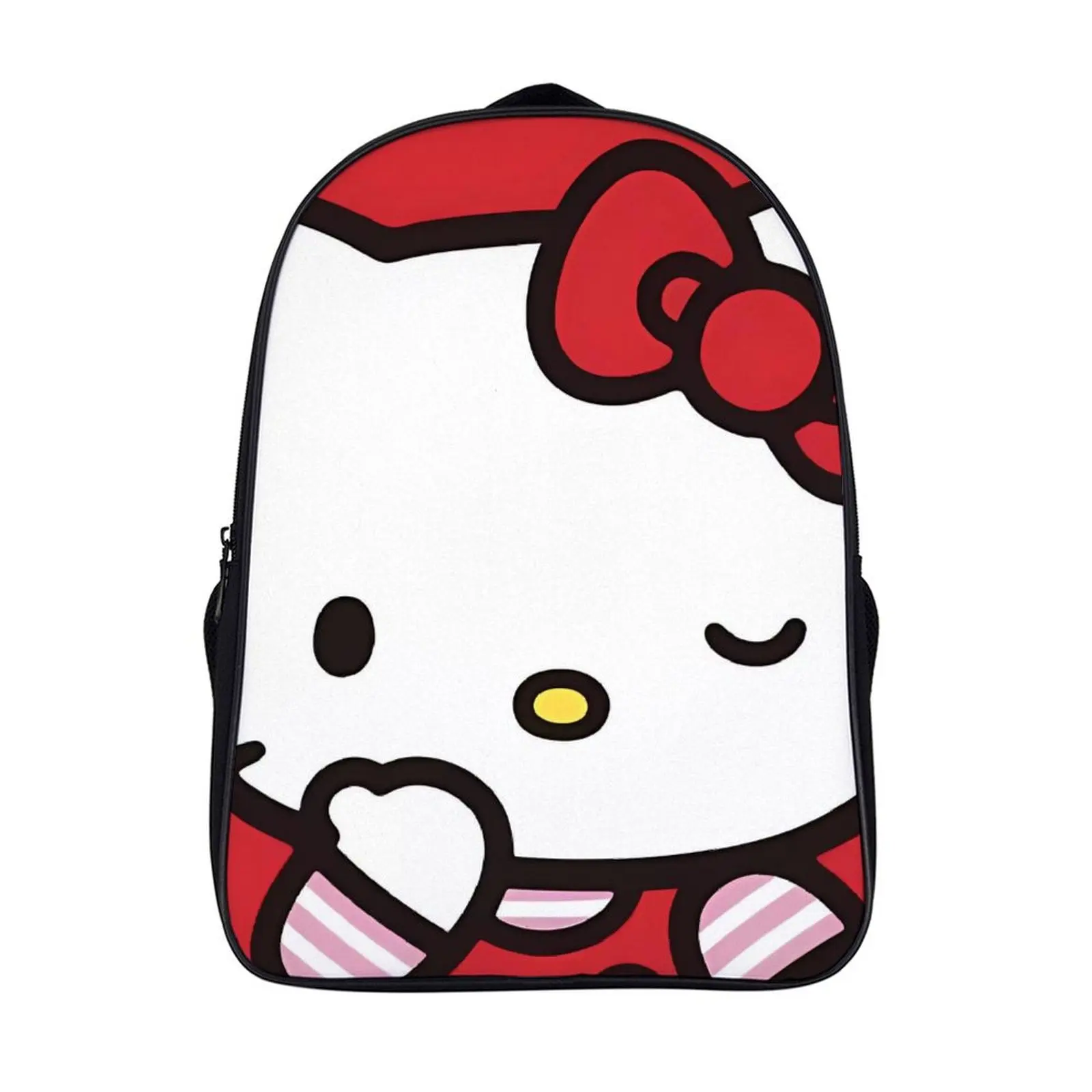 

Cartoon Sanrio Hello Kitty Fashion Student's Backpack School Bag 16 Inch 2 Compartment Backpack Student Schoolbag