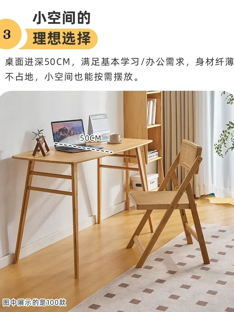 Living Room Large Long Desk Household Minimalist Modern Office Work Study Computer Table Study Furniture Suit Combination