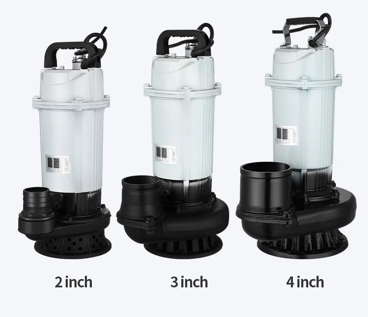 Tragbare DC 48V 60V 72V 96V Solar-Abwasserpumpe, 2'' 3'' 4'' Solarbetriebene Tauchpumpe für Schmutzwasser – Detail 8