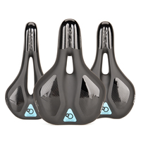 Soft Memory Sponge Shockproof Bike Seat Comfortable Leather Mountain Bike Saddle Mtb Big Butt Cushion Bicycle Seat Saddle