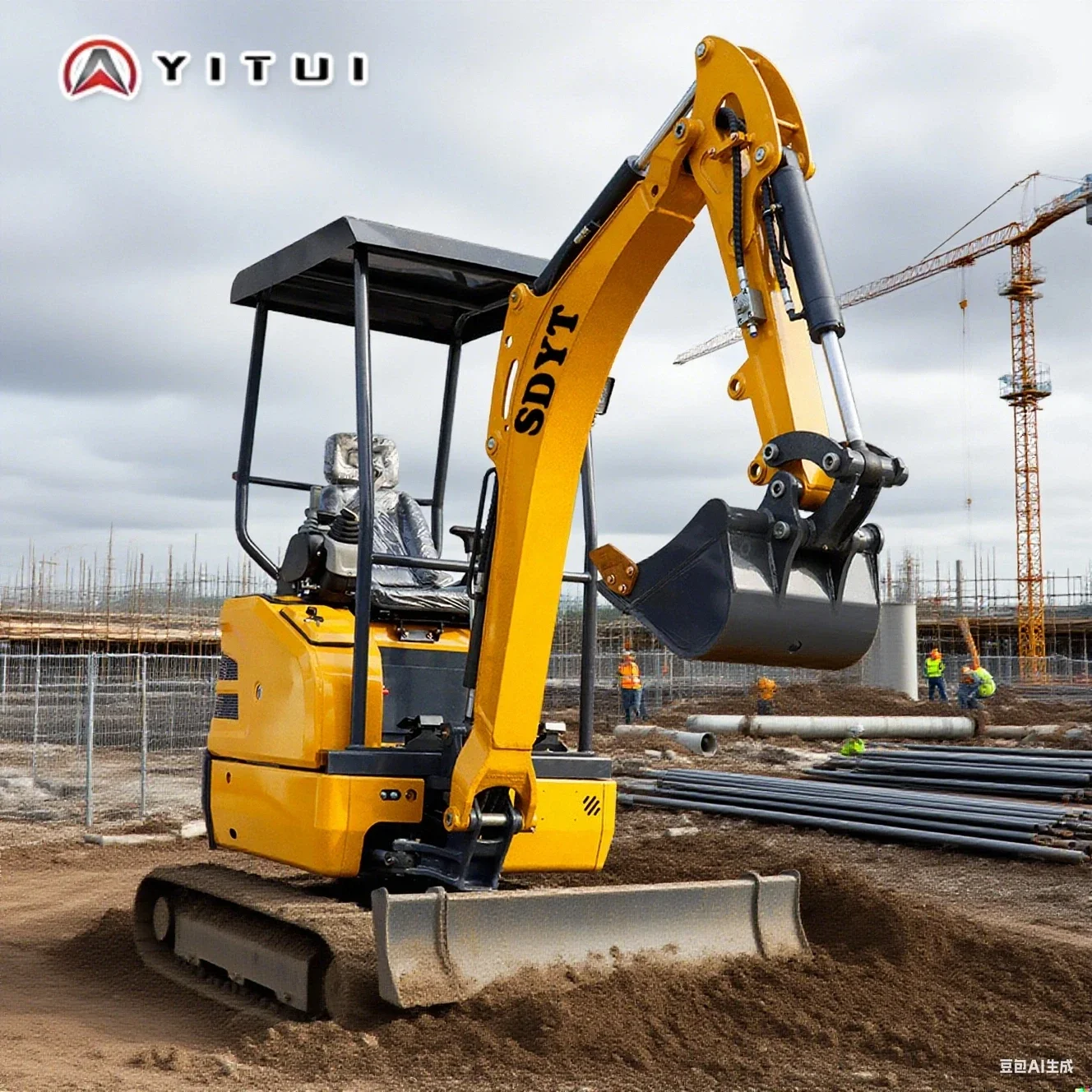 Mini Excavators 2ton Customized Small Excavator With Assistive Devices And Cab Mini Digger Euro 5 Kubota Engine Fast Delivery