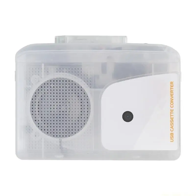 F62C Cassette to MP3 Device Converter Lightweighted for Easy Auditory Conversion