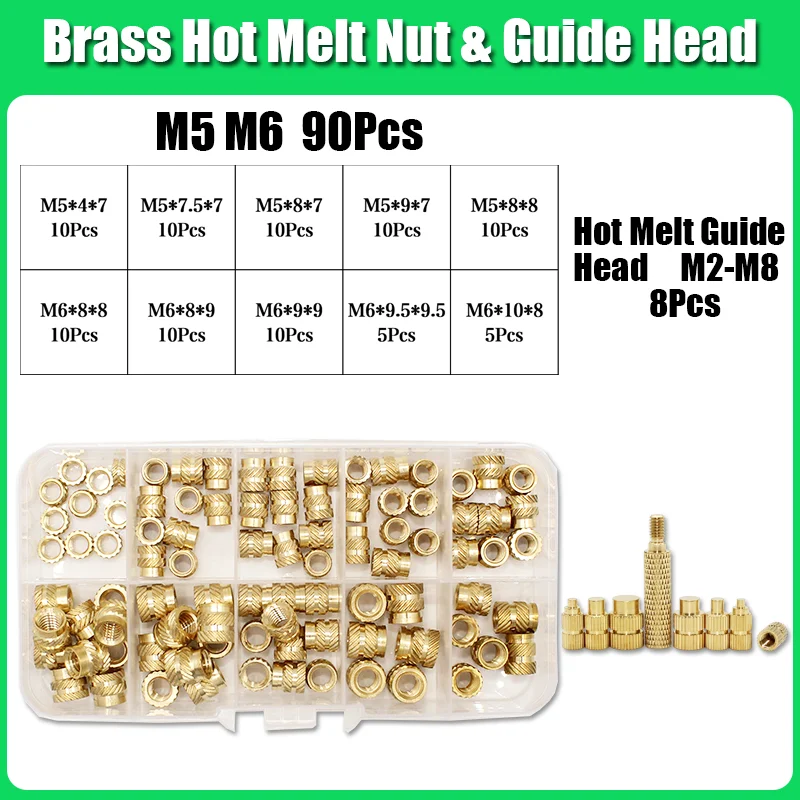 Variant: Insert nut 98pcs