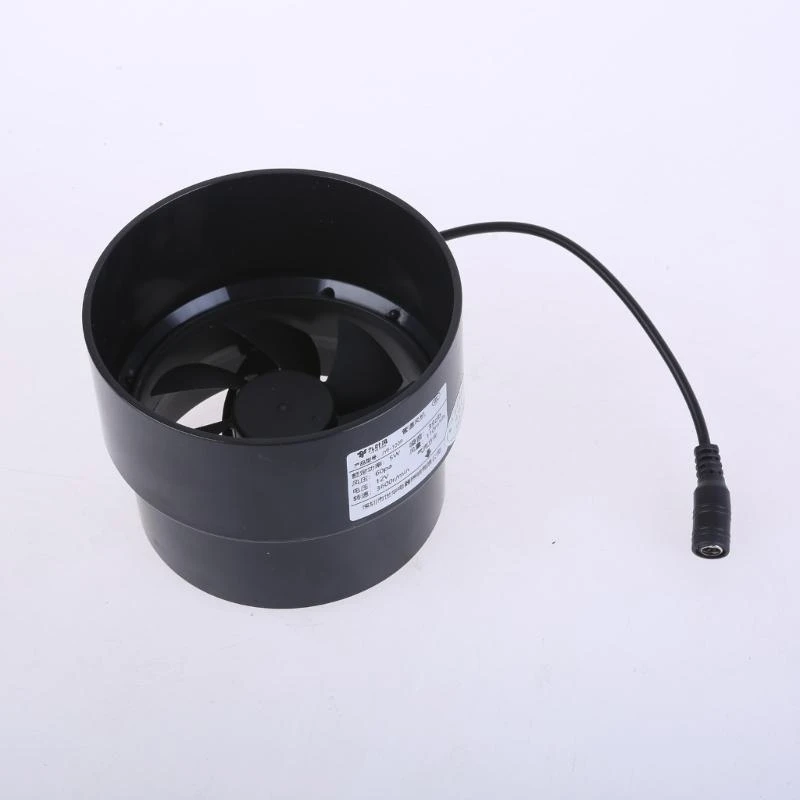 Quiet 12V Ventilator Fan 4inch Pipe Vent Air Extractor for Bathroom Kitchen 4inch Pipe Ceiling Window Duct Exhaust high quality