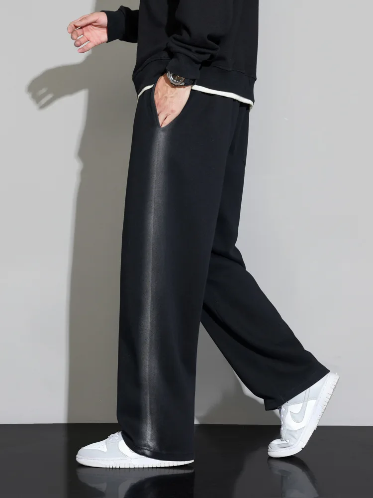 

10xl 9xl 8xl Plus Size Pants Men Cotton Sportswear Casual Long Straight Spring Oversized Sweatpants Male Loose Joggers Trousers