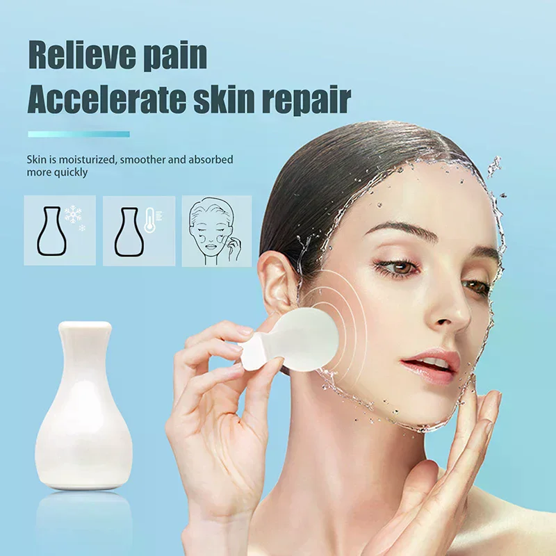 Handheld Facial Cold Compress Beauty Instrument Physical Lifting Anti-wrinkle Face Cooling Massager Calm Skin Ice Cooler