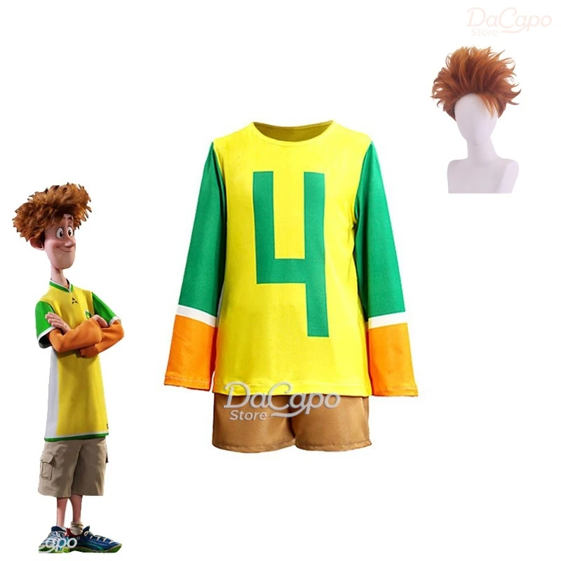 أزياء الهالوين فندق جوني دينيس التأثيرية شعر مستعار ترانسيلفانيا لعب الأدوار للأولاد ملابس شعر مستعار شورت علوي ملابس حفلات عائلية