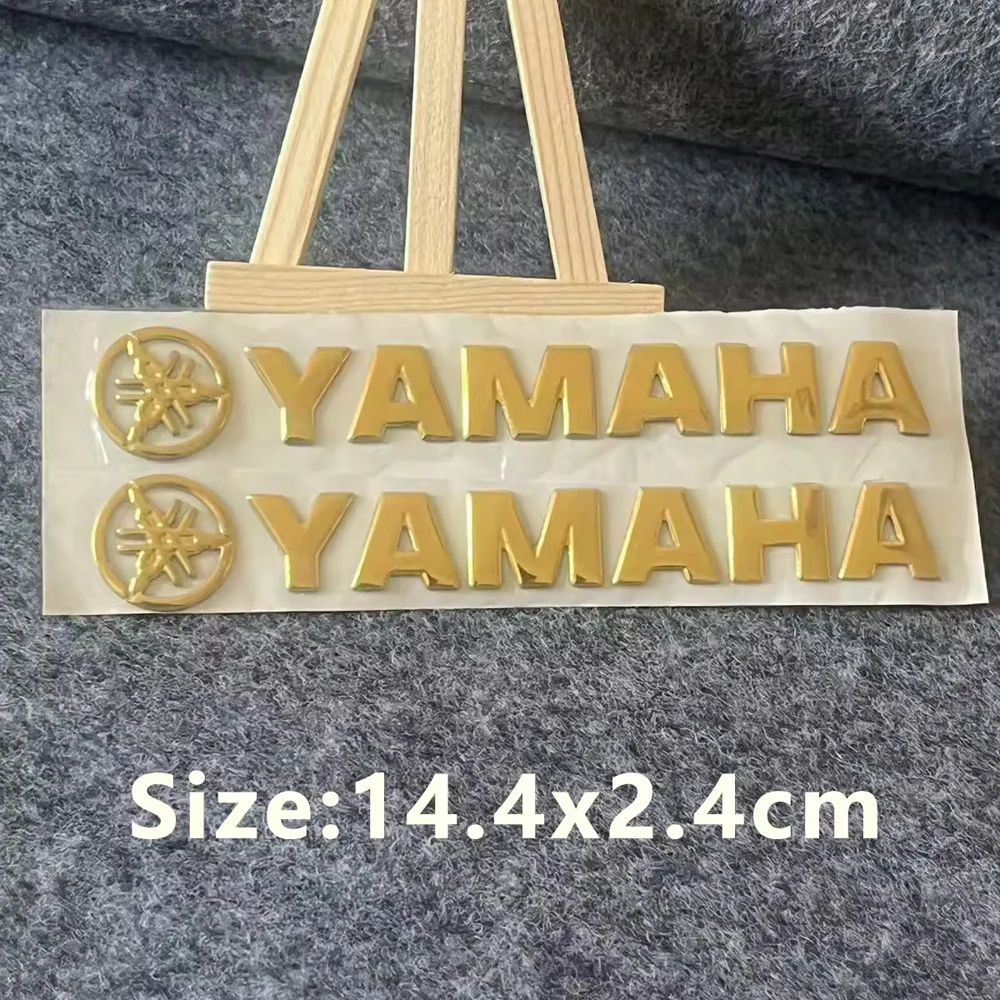 لياماها ملصق 3D شعار دراجة نارية ملصق مائي خزان شعار #4