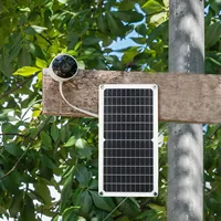 Soshine 5V 15W USB Solar Panel High Performance Monocrystalline Small Solar Panels for Camera Water Pump Small Fan Power Bank